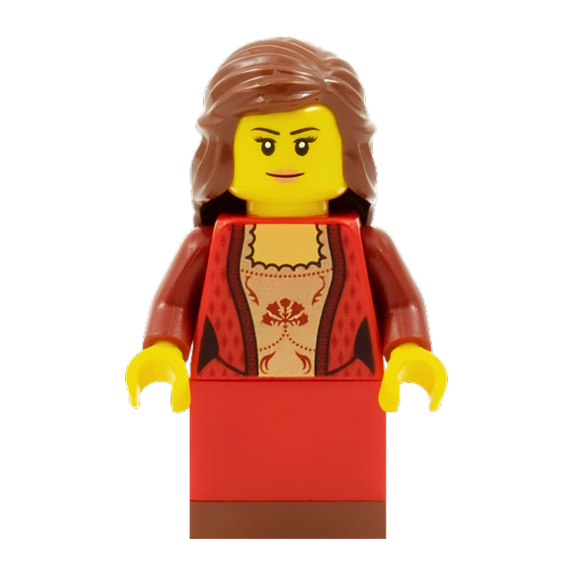 Фігурка Lego Kingdoms Archer Girl Castle cas544 Б/У - Retromagaz