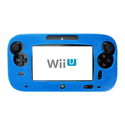 Чехол Силиконовый RMC Wii U Blue Новый - Retromagaz