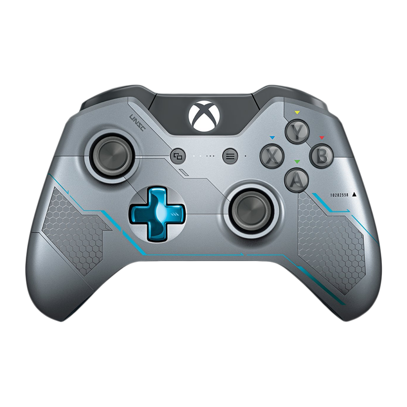 Геймпад Беспроводной Microsoft Xbox One Halo 5 Guardians Limited Edition Version 2 Silver Б/У - Retromagaz