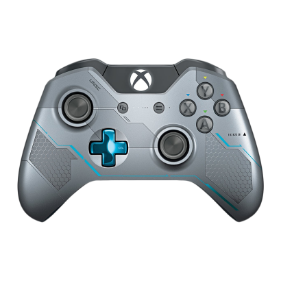 Геймпад Беспроводной Microsoft Xbox One Halo 5 Guardians Limited Edition Version 2 Silver Б/У - Retromagaz
