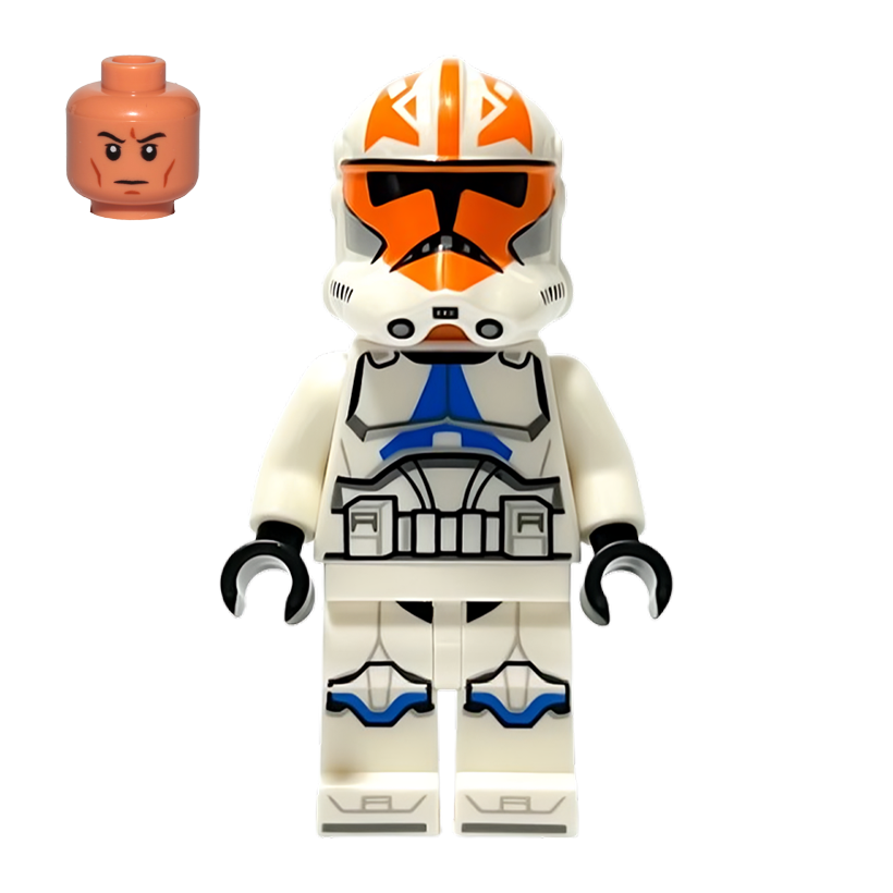 Фигурка Lego Республика Clone Trooper 501st Legion 332nd Company Phase 2 Star Wars sw1278 75359 Б/У - Retromagaz