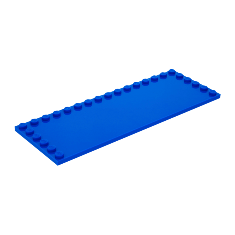 Плитка Lego Модифікована Studs on Edges 6 x 16 6205 6072638 Blue Б/У - Retromagaz