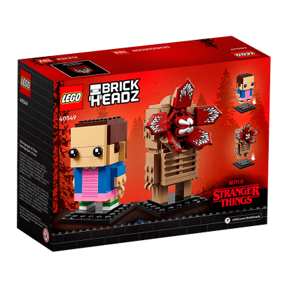 Набор Lego Stranger Things Демогоргон и Одиннадцать 40549 BrickHeadz Новый - Retromagaz