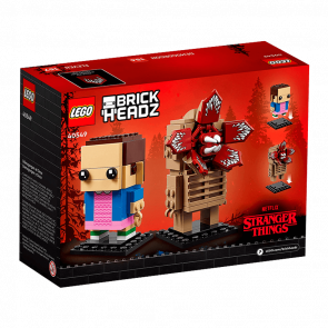 Набор Lego BrickHeadz Stranger Things Демогоргон и Одиннадцать 40549 Новый - Retromagaz