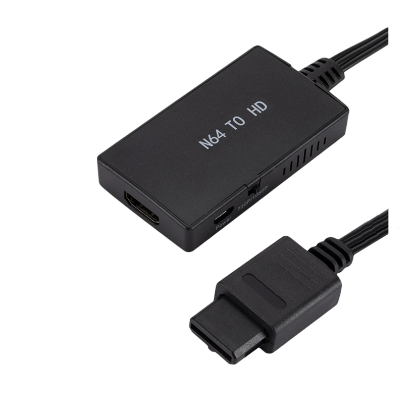 Адаптер RMC GameCube HDMI - AV Multi Out Black Новый - Retromagaz