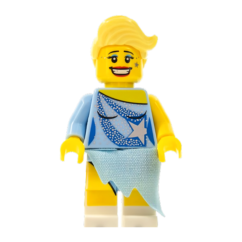 Фигурка Lego Series 4 Ice Skater Collectible Minifigures col04-15 col063 Б/У - Retromagaz