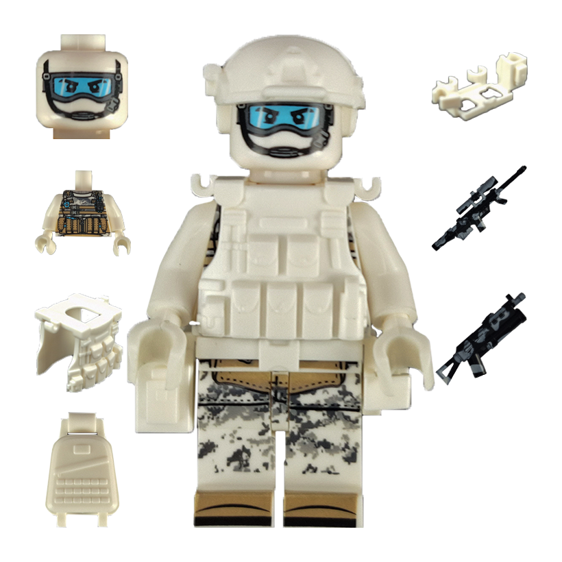 Фігурка RMC All Time Army Modern City ghst-com001 Новий SWAT Ghost Commando - Retromagaz