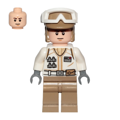 Фигурка Lego Hoth Trooper White Uniform Star Wars Повстанец sw1015 1 Б/У - Retromagaz