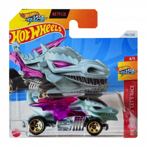 Машинка Базова Hot Wheels Dragon Blaster Let's Race 1:64 HTC10 Blue