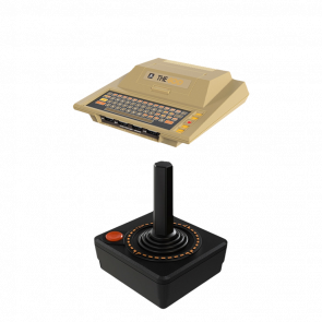 Консоль Atari The 400 Mini 800 XL XE 5200 128MB 4020628603403 Tan + 25 Вбудованих Ігор - Retromagaz