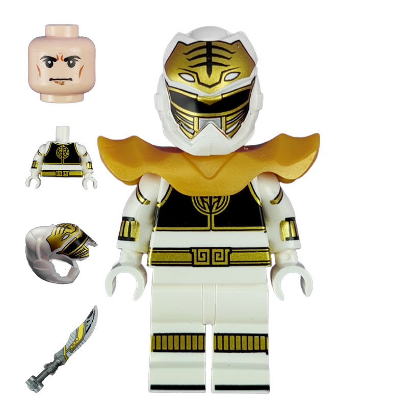 Фігурка RMC Power Rangers White Ranger TV Series prr006 Новий - Retromagaz
