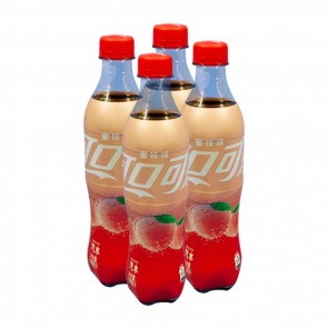 Набір Напій 4шт Coca-Cola Азійська Peach 500ml