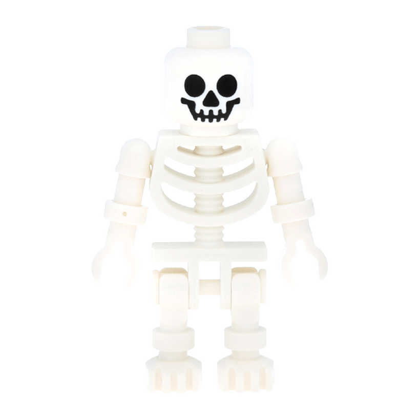 Фігурка Lego Royal Knights Skeleton with Standard Skull Castle gen001 Б/У - Retromagaz