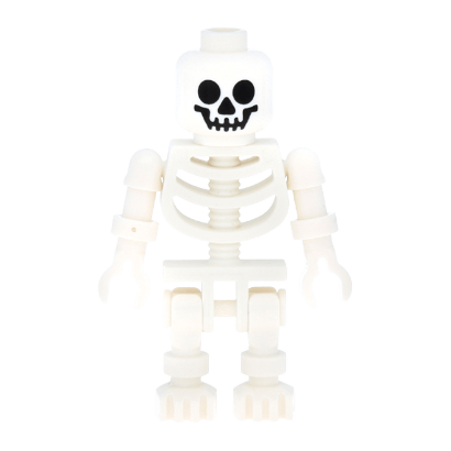 Фигурка Lego Skeleton with Standard Skull Castle Royal Knights gen001 1 Б/У - Retromagaz