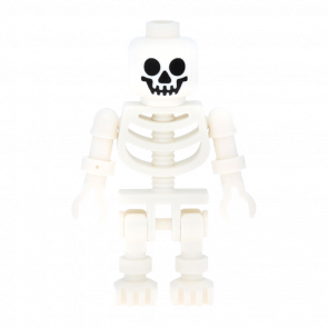 Фигурка Lego Skeleton with Standard Skull Castle Royal Knights gen001 1 Б/У - Retromagaz