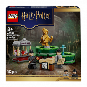 Конструктор Lego Ministry Munchies & The Daily Prophet Stands Harry Potter 40901 Новий - Retromagaz