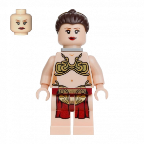 Фигурка Lego Повстанец Princess Leia Jabba Slave Outfit Neck Bracket Star Wars sw0485 2 Б/У - Retromagaz