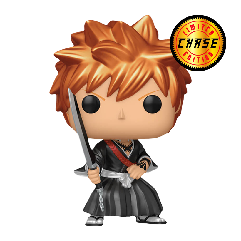 Фигурка FUNKO POP! Блич Ичиго Куросаки Bleach Ichigo Kurosaki with Zangetsu Sword Chase 1610 - Retromagaz