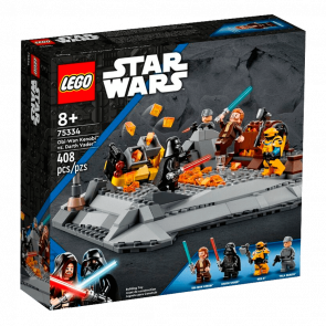 Набор Lego Obi-Wan Kenobi vs. Darth Vader 75334 Star Wars Новый - Retromagaz