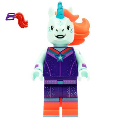 Фігурка Lego Unicorn DJ Інше Vidiyo vid005 1 Б/У - Retromagaz
