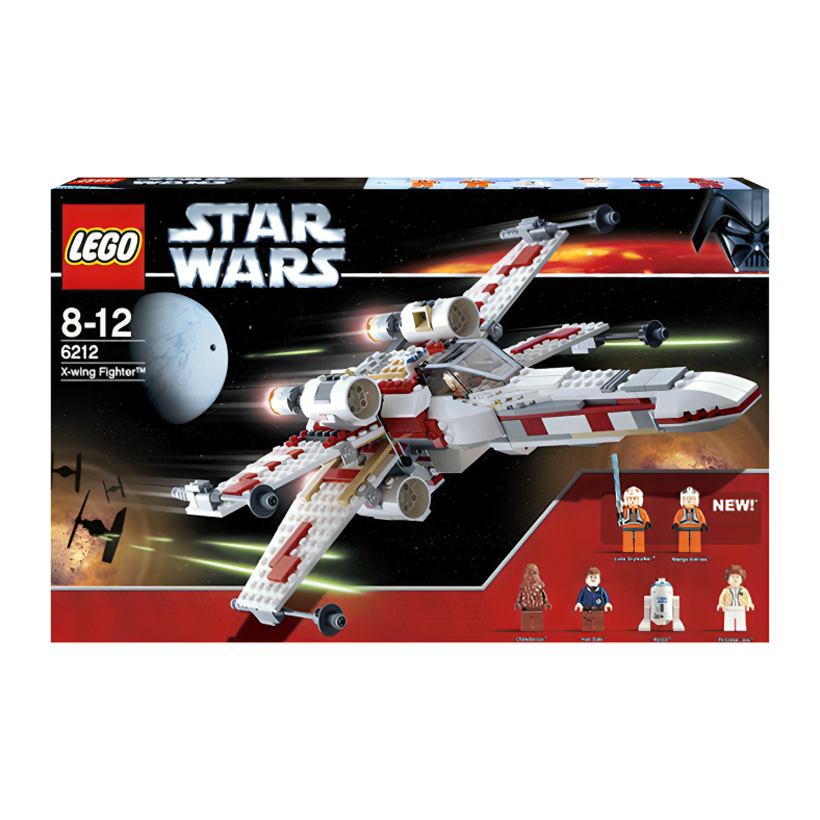 Конструктор Lego X-wing Fighter Star Wars 6212 Новий - Retromagaz