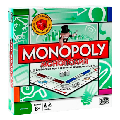 Настольная Игра Монополия (Monopoly) (6123) - Retromagaz