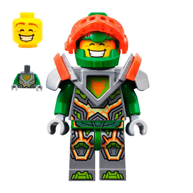 Фігурка Lego Knights Aaron Nexo Knights nex068 Б/У - Retromagaz