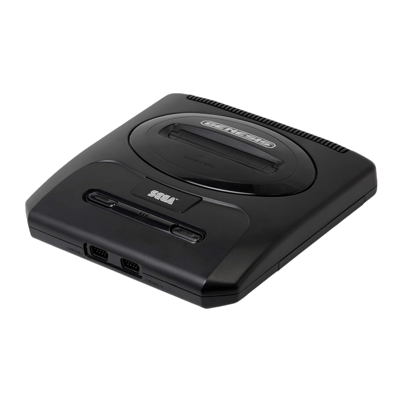 Консоль Sega Mega Drive 2 MK-1631 Genesis USA Black Без Геймпада Б/У - Retromagaz
