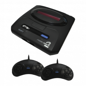 Консоль RMC Sega Mega Drive 2 16 Bit Black - Retromagaz