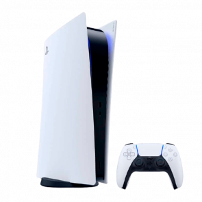 Консоль Sony PlayStation 5 Digital Edition 825GB (9907381) White Новий Вітринний Варіант