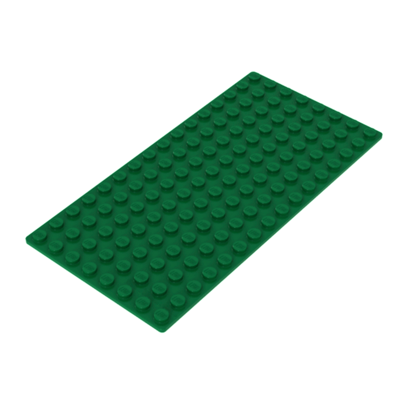 Пластина Lego Базова 8 x 16 3865 4179599 4219812 Green Б/У - Retromagaz