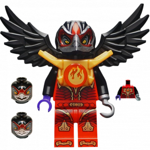 Фігурка Lego Raven Tribe Razar Fire Chi Legends of Chima loc090 Б/У