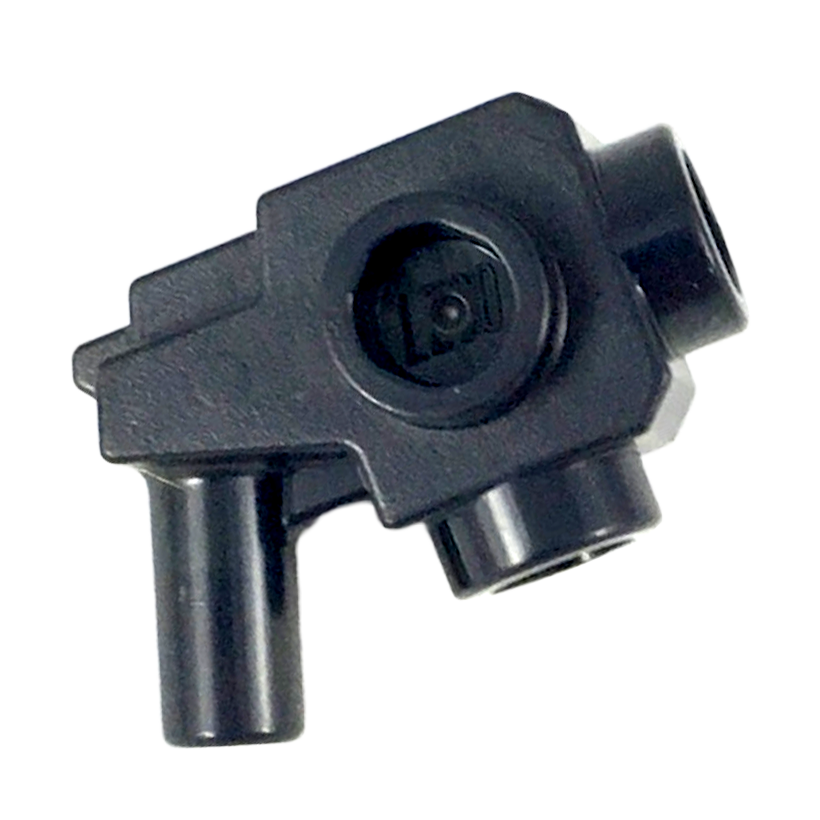 Оружие 4шт Lego Стрелковое Gun Blaster with Studs on Sides 44709 6253695 Black Б/У - Retromagaz