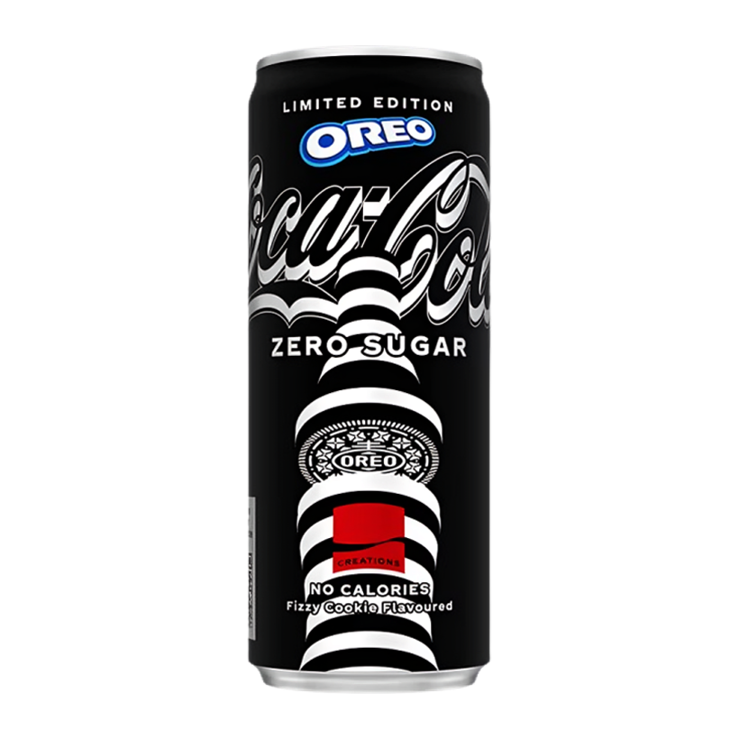 Напій Coca-Cola x Oreo Limited Edition Zero Sugar 250ml - Retromagaz
