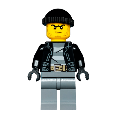 Фігурка Lego 973pb1550 Bandit Male City Police cty0452 Б/У - Retromagaz