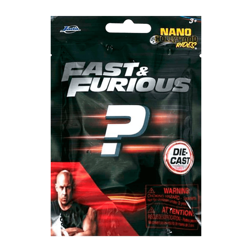 Машинка Jada Сюрприз Fast & Furious 4 см Black - Retromagaz