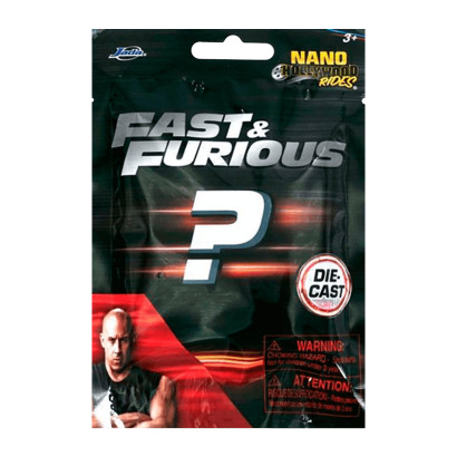 Машинка Jada Сюрприз Fast & Furious 4 см Black - Retromagaz