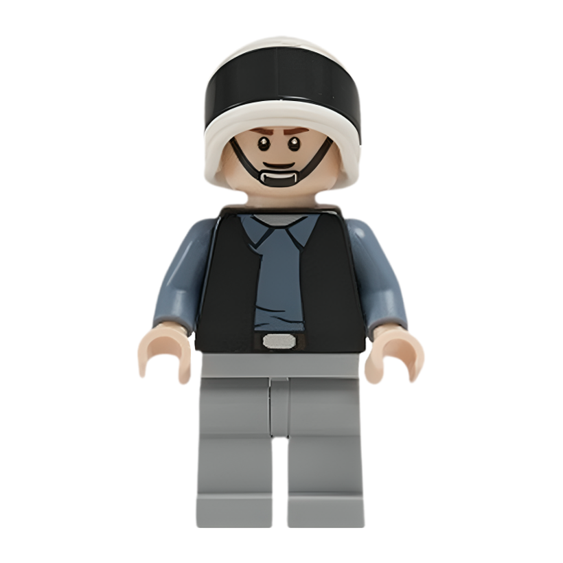 Фігурка Lego Повстанець Fleet Trooper Plain Vest Grin Star Wars sw0427 Б/У - Retromagaz