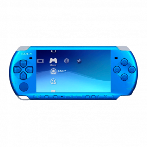Консоль Sony PlayStation Portable Slim PSP-3ххх Blue Б/У Отличный - Retromagaz