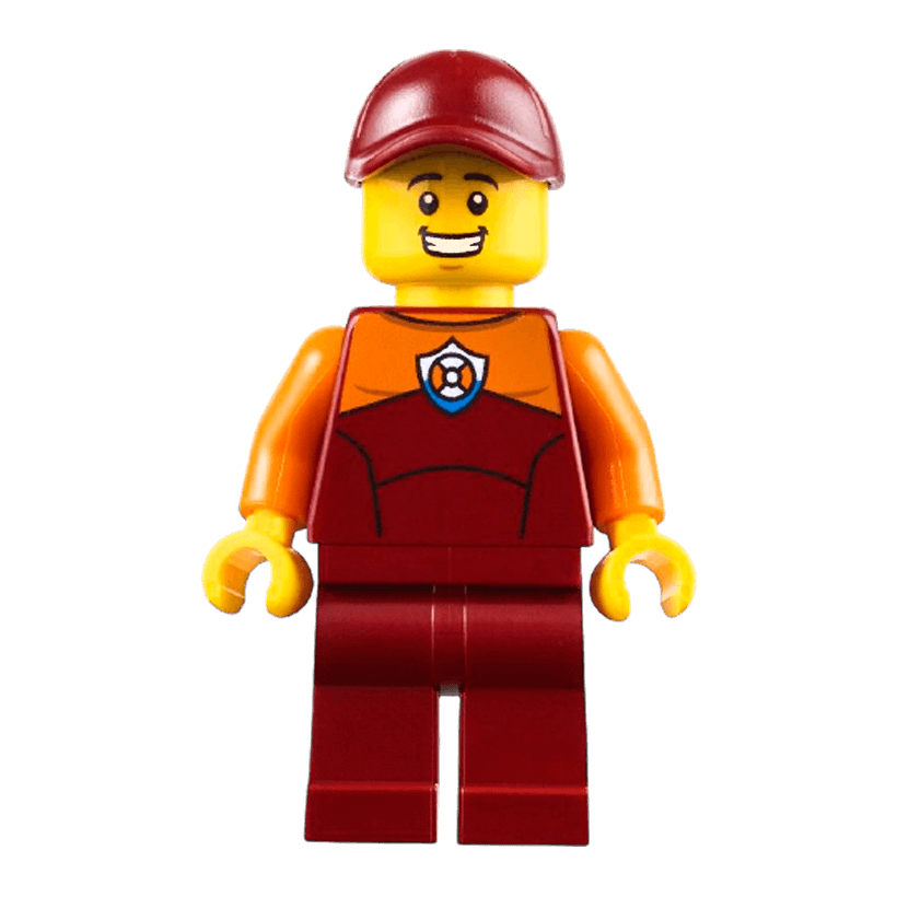 Фигурка Lego Coast Guard 973pb2776 Rescuer City cty0866 Б/У - Retromagaz