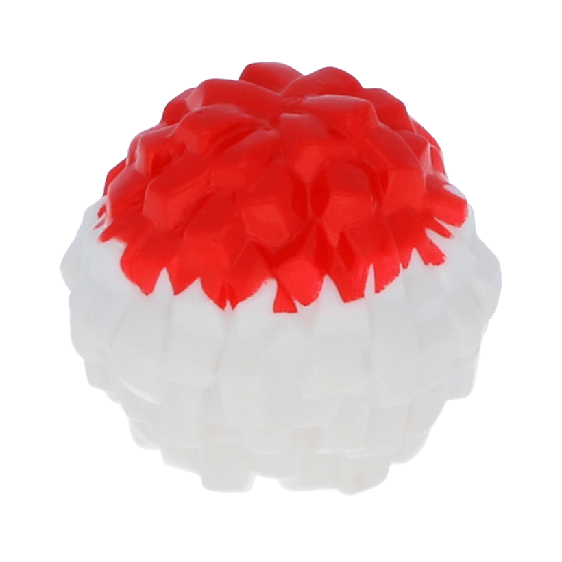 Спорт 2шт Lego Cheerleader Pom Pom with Red Top Pattern 87997pb02 6008103 White Б/У - Retromagaz