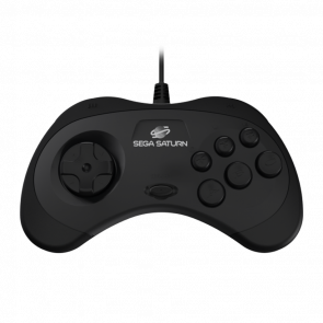 Геймпад Проводной Sega Saturn MK-80313 Black Б/У