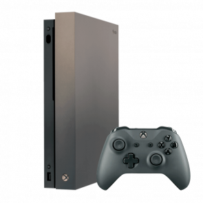 Консоль Microsoft Xbox One X Gold Rush Special Edition 1TB Gold Black Б/У Хороший - Retromagaz