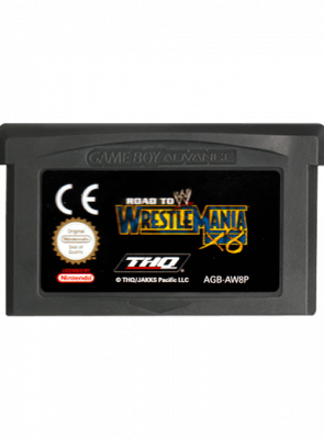 Игра Nintendo Game Boy Advance WWE Road to WrestleMania X8 Английская Версия Только Картридж Б/У - Retromagaz