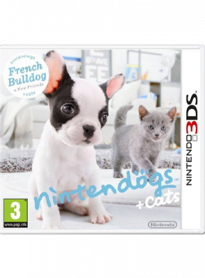 Гра Nintendo 3DS Nintendogs + Cats Europe Англійська Версія Б/У - Retromagaz
