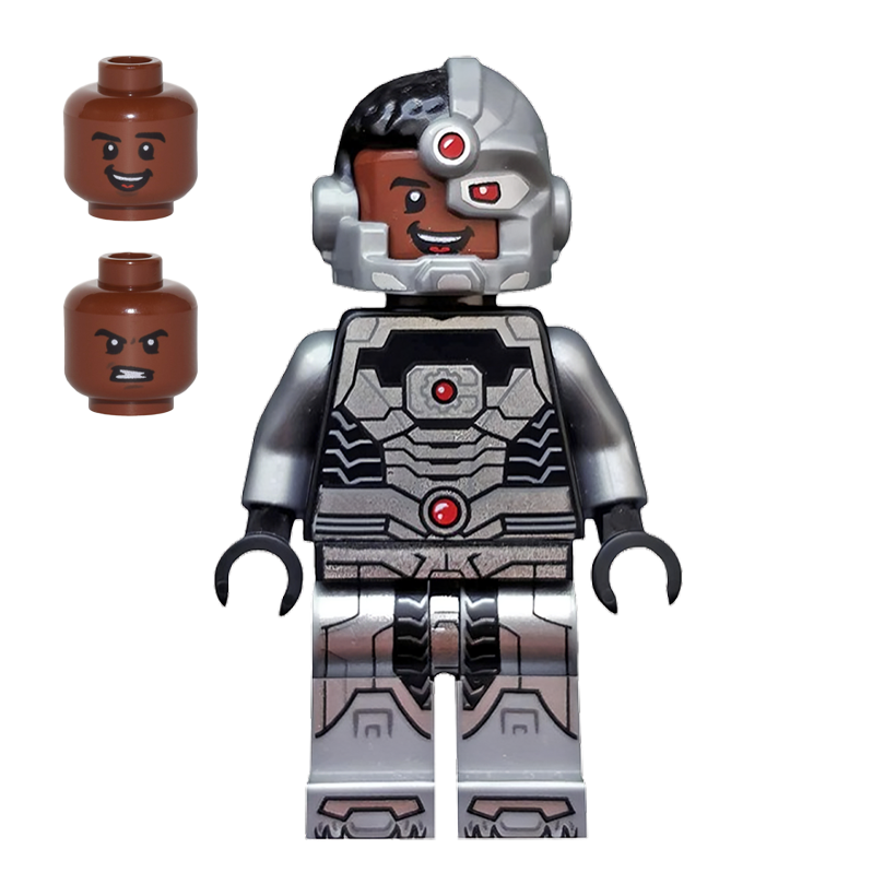 Фігурка Lego DC Cyborg Black Gloves Smiling Super Heroes sh0155 Б/У - Retromagaz