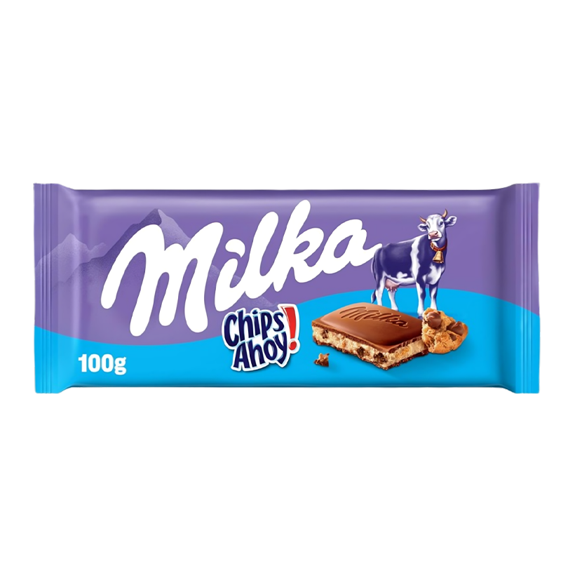 Шоколад Milka x Chips Ahoy з Печивом 100g - Retromagaz