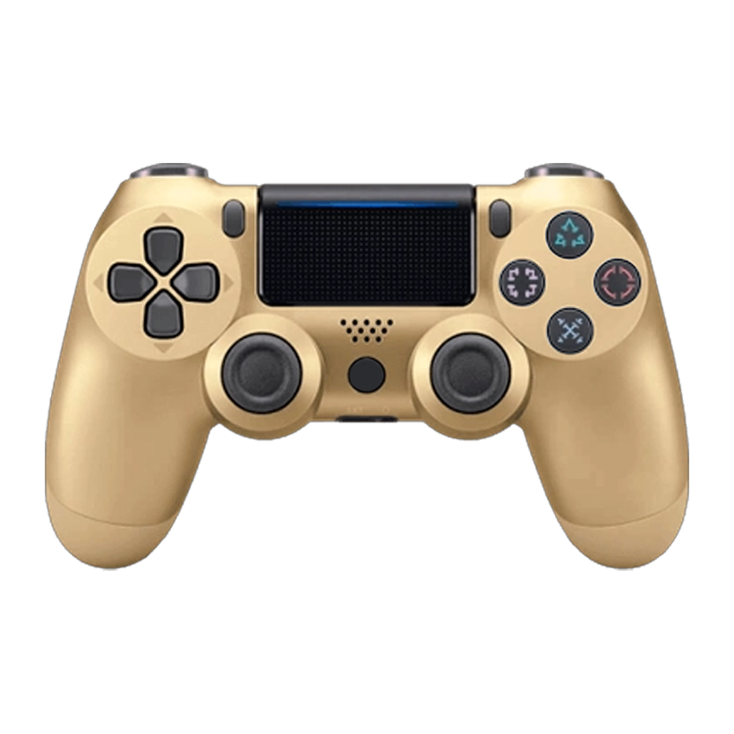 Геймпад Беспроводной RMC PlayStation 4 DoubleShock 4 Gold Б/У - Retromagaz