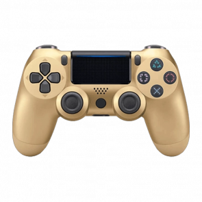 Геймпад Беспроводной RMC PlayStation 4 DoubleShock 4 Gold Б/У - Retromagaz