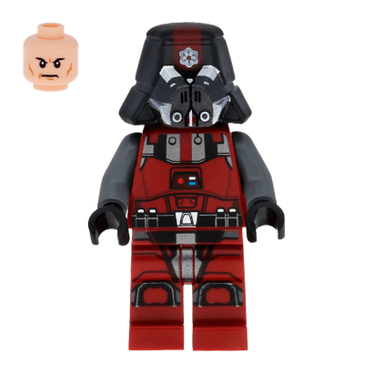 Фігурка Lego Star Wars Імперія Sith Trooper Dark Red Outfit sw0436 Б/У Нормальний - Retromagaz